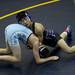 Pioneer Jacob Lee and Skyline Eli Kline wrestle in the 119-pound weight class on Wednesday, Feb. 6. Daniel Brenner I AnnArbor.com